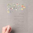 Search for field wedding invitations Wildflower