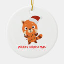 Search for panda christmas tree decorations Red