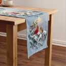 Search for red cardinal table runners Holly