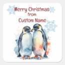 Search for penguin couple stickers Winter