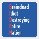 Search for destroyed stickers Political