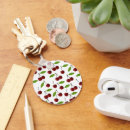 Search for fruit patterns key rings For her