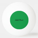 Search for green ping pong balls Create your own
