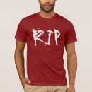 Search for rest in peace tshirts Death