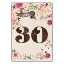 Search for 30 table cards Floral