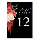 Search for bohemian floral wedding table cards Modern