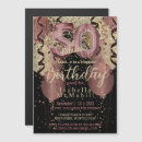 Search for black glitter invitations 50th