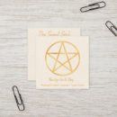Search for pentacle business cards Pagan