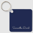 Search for names key rings Blue
