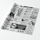 Search for newspaper wrapping paper Antique