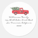 Search for red truck stickers Festive