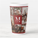 Search for burgundy red mugs Monogrammed
