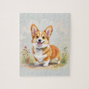 Search for corgi puzzles Illustration