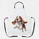 Search for basset hound aprons Funny