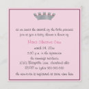 Search for our little princess invitations Elegant