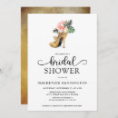 Search for high heel shoes bridal shower invitations Elegant