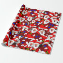 Search for father christmas wrap wrapping paper Saint nicholas