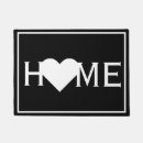 Search for heart doormats Chic