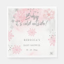 Search for baby its cold outside napkins Pink