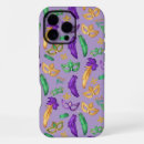 Search for mardi gras mask iphone cases Green