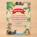 Search for boy pirate birthday invitations Boys