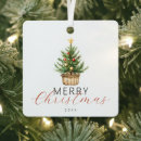 Search for basket christmas tree decorations Watercolor