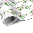 Search for apple blossom gift wrap White