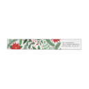Search for mistletoe return address labels Holly