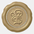 Search for gold wedding envelope seals Wax seal