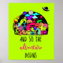 Search for monsters baby kids Typography