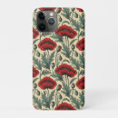 Search for red poppies cases Retro