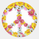 Search for pink peace sign stickers Flower
