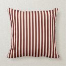 Search for red and cream stripes cushions Pattern