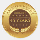 Search for 40 year anniversary stickers Golden