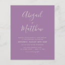 Search for budget wedding invitations Minimalist