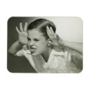 Search for caucasian ethnicity rectangular magnets Head and shoulders