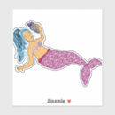 Search for pink mermaid tail stickers Ocean
