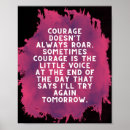 Search for courage posters Inspirational