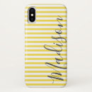 Search for yellow and white stripes iphone cases Girly