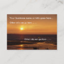 Search for ocean business cards Water