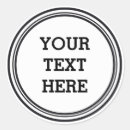 Search for white text on black background stickers Pattern