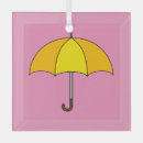 Search for umbrella christmas tree decorations Yellow