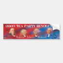 Search for tea party bumper stickers America