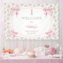 Search for girl 1st birthday Pink bow