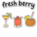 Search for cute berry stickers Girly