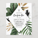Search for confirmation christening invitations Watercolor