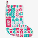 Search for folk art christmas stockings Scandinavian