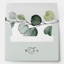 Search for leaf return address Watercolor eucalyptus leaves