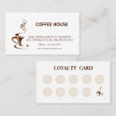 Search for barista business cards Café