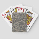 Search for military playing cards Camouflage